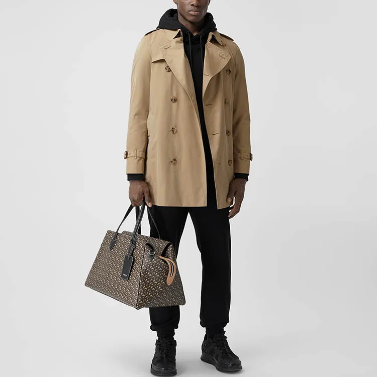 Burberry Trench Coat Men's Molasses Color-3