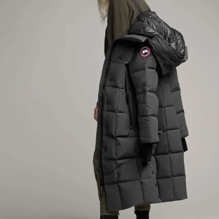 Canada Goose Elmwood Series Down Jackets Women's Graphite-4