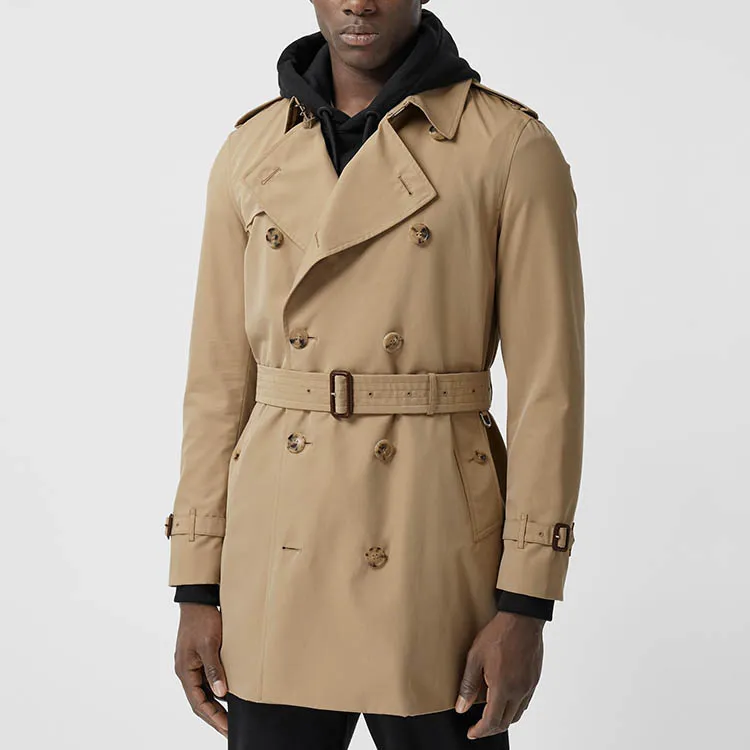 Burberry Trench Coat Men's Molasses Color-1