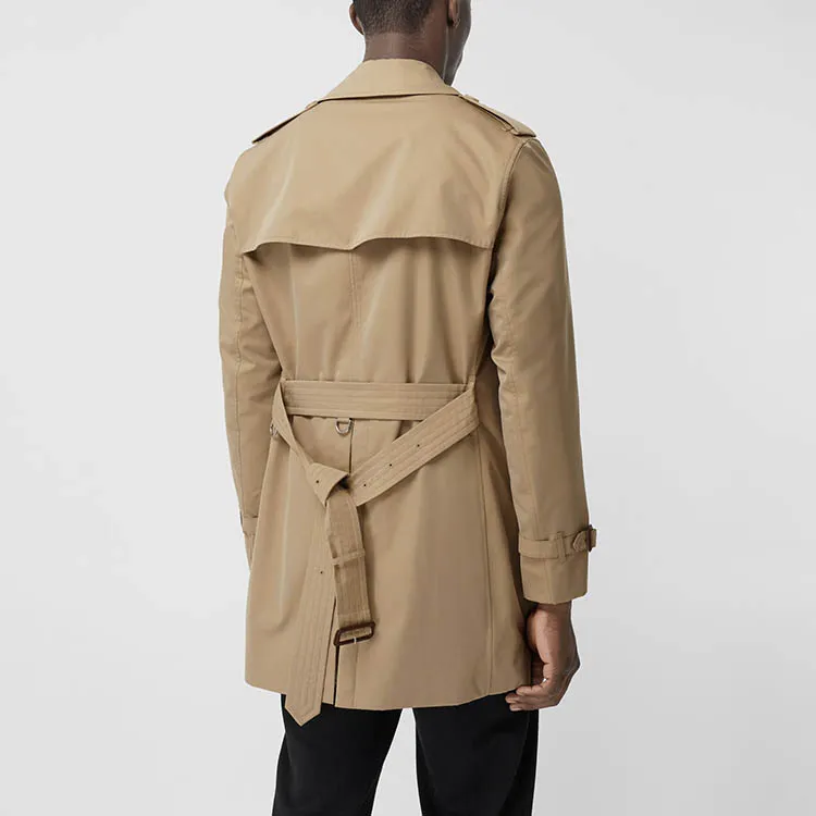 Burberry Trench Coat Men's Molasses Color-2