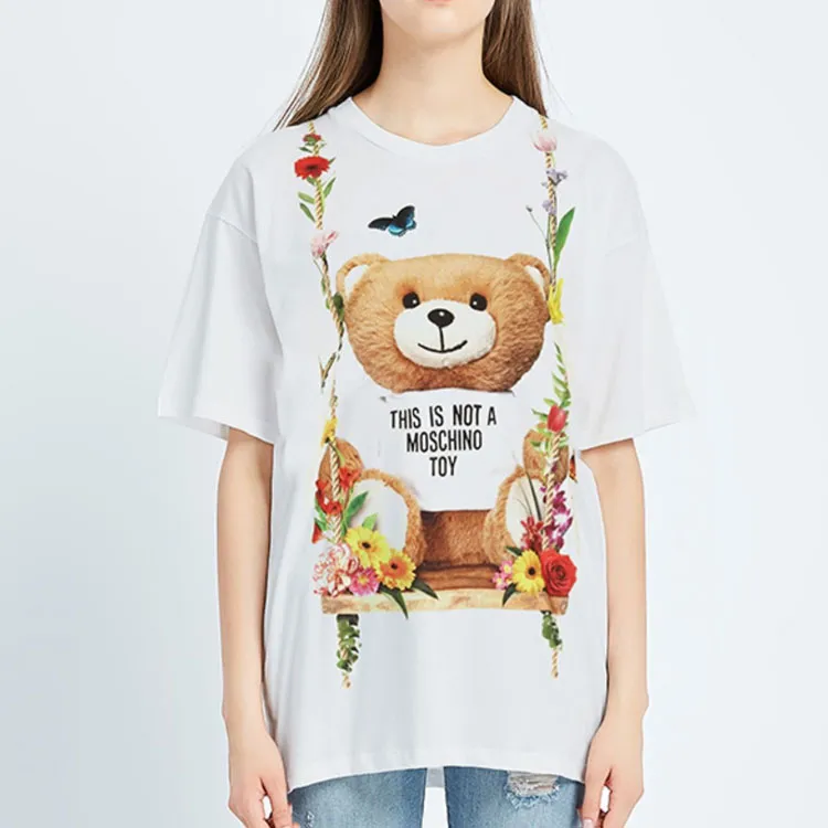 MOSCHINO T Shirts Women's White-2