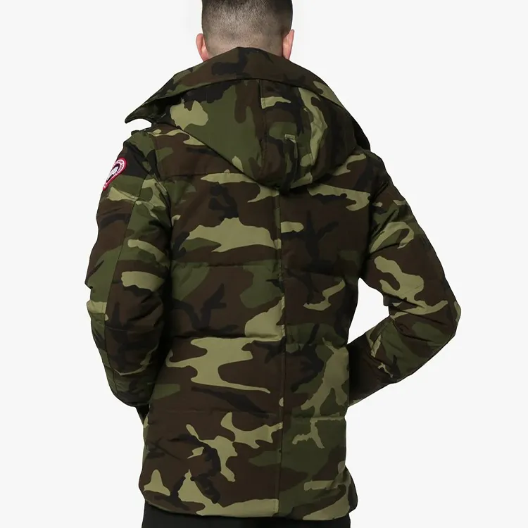 Canada Goose MacMillan Series Down Jacket Winter Men's Green Camouflage-3