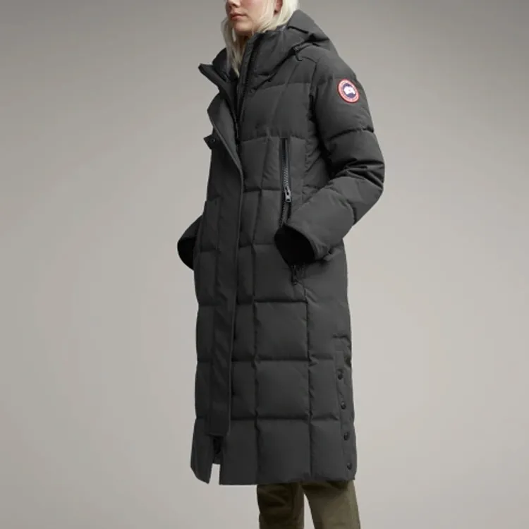 Canada Goose Elmwood Series Down Jackets Women's Graphite-2