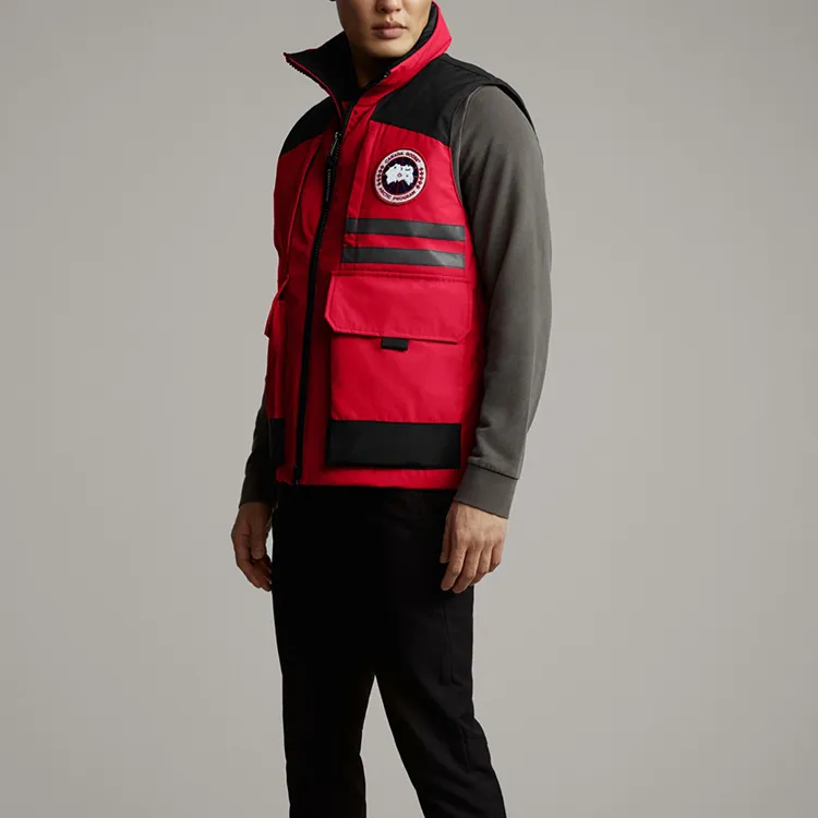 Canada Goose Duncan Series Vests Men Red-2