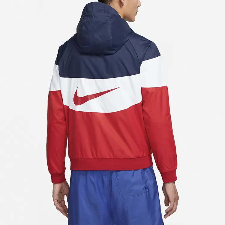 Nike Jackets Men Dark Navy Blue-4