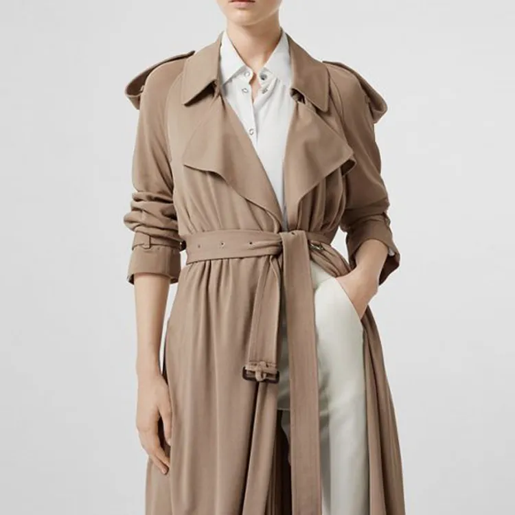 Burberry Trench Coat Women's Warm Taupe-3