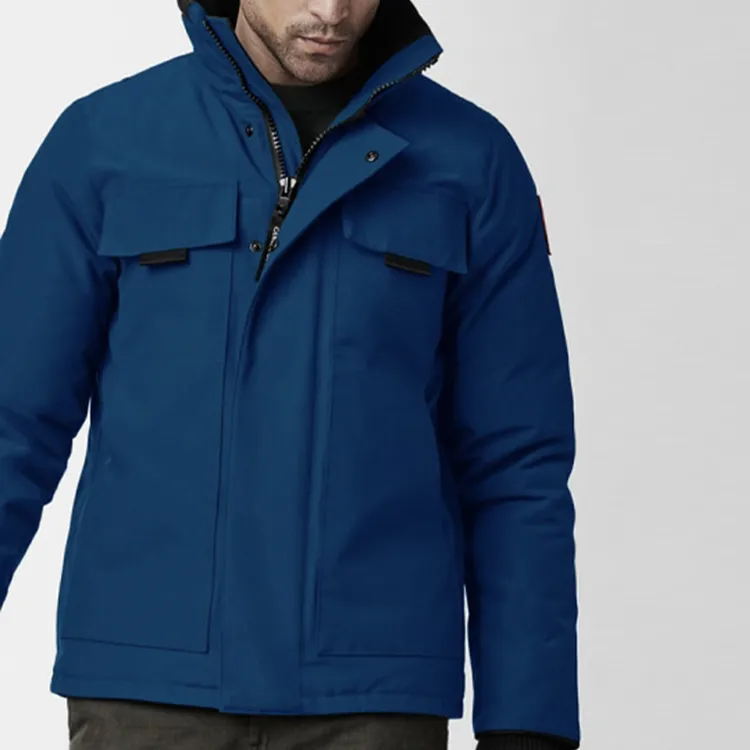 Canada Goose Down Jacket Men's Polar Night Blue-2
