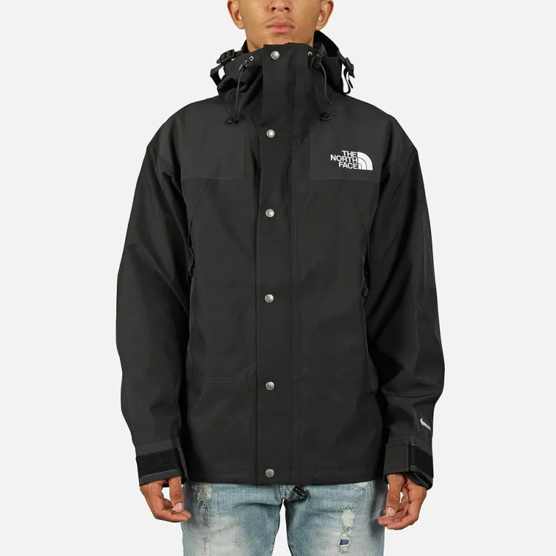 THE NORTH FACE 1990 Collection Outdoor Hiking Water Resistant Windproof Wear Resistant Windbreaker Jacket Men's Black-2