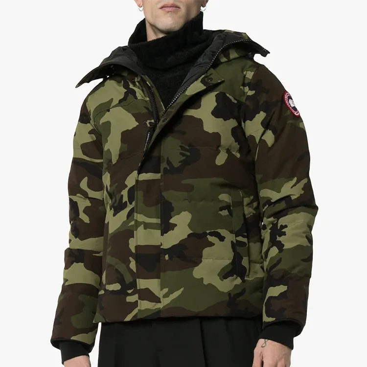 Canada Goose MacMillan Series Down Jacket Winter Men's Green Camouflage-2