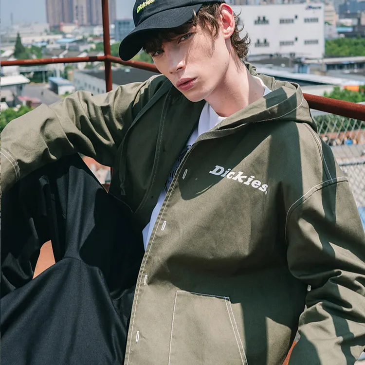 Dickies Shirts Men Army Green-1