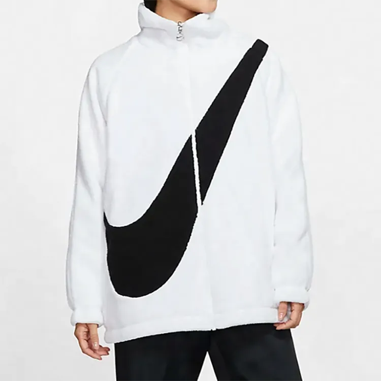 Nike Velvet Jackets Women's White-5