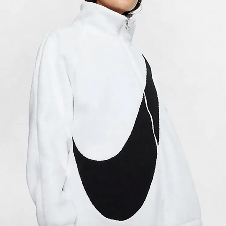 Nike Velvet Jackets Women's White-4