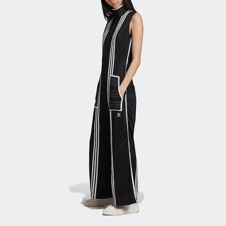 Adidas Originals Jumpsuits Women's Black White-5