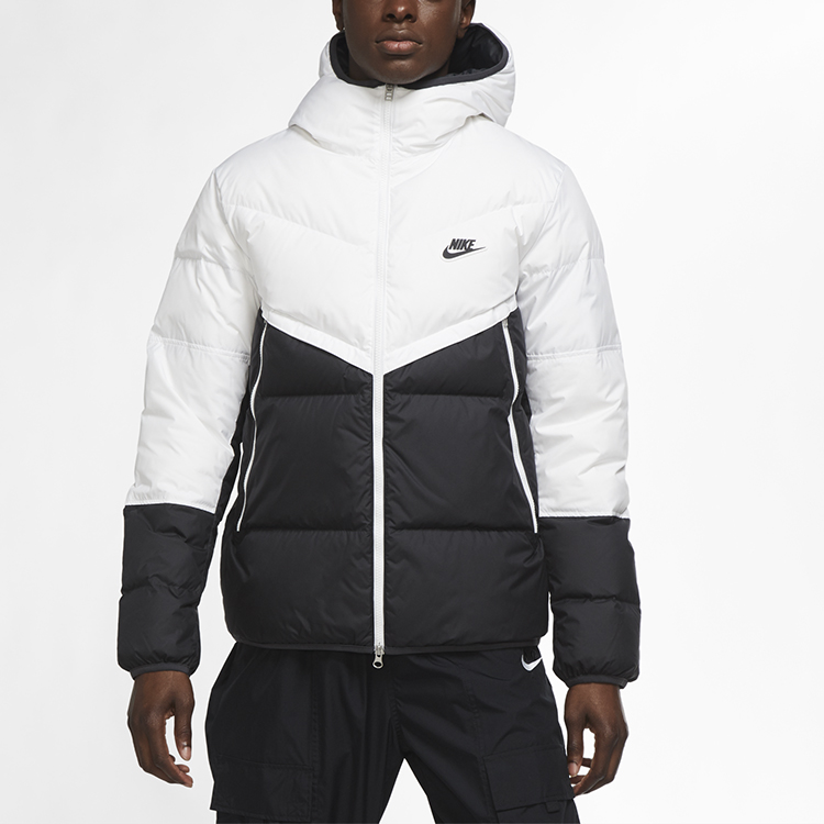 Nike Down Jacket Winter Men's White XL - POIZON