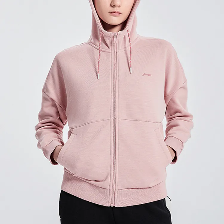 LINING Sweatshirts Women's Misty Rose Pink-2