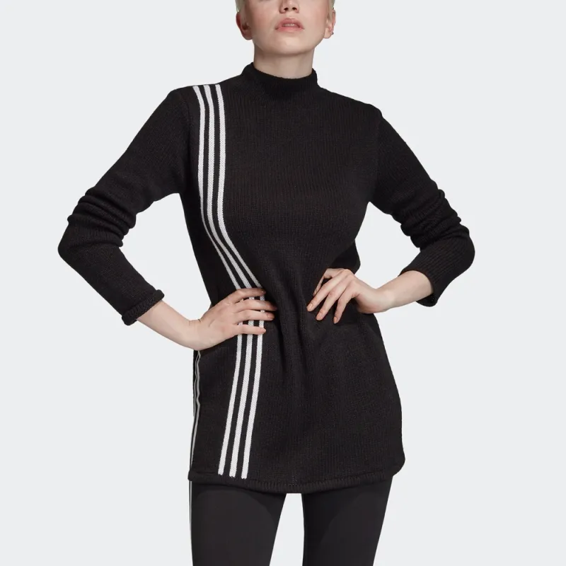 Adidas Originals KNITSWEATER Sweatshirts Women's Black-2