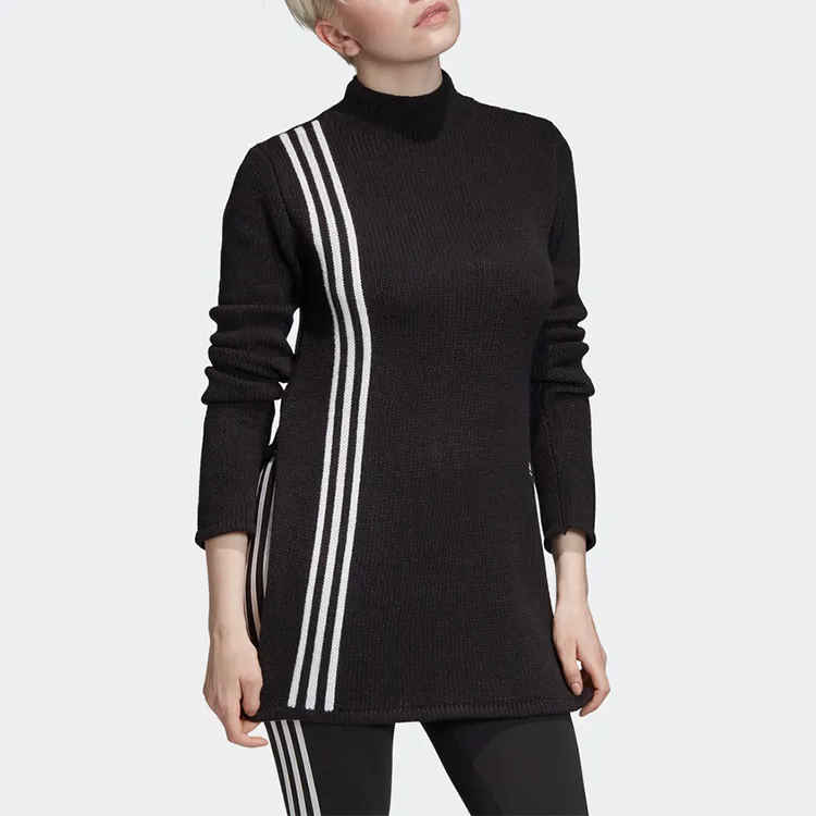 Adidas Originals KNITSWEATER Sweatshirts Women's Black-3