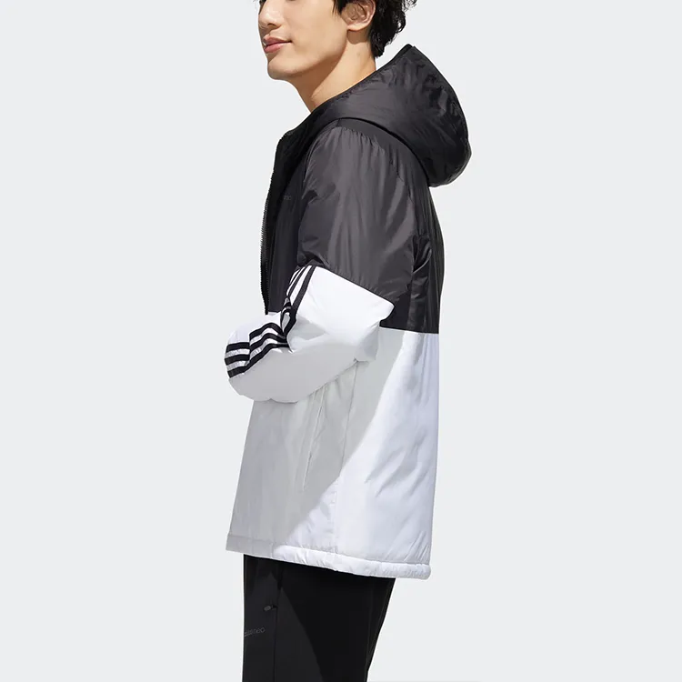 Adidas Neo Puffer Jackets Men Black/White-5