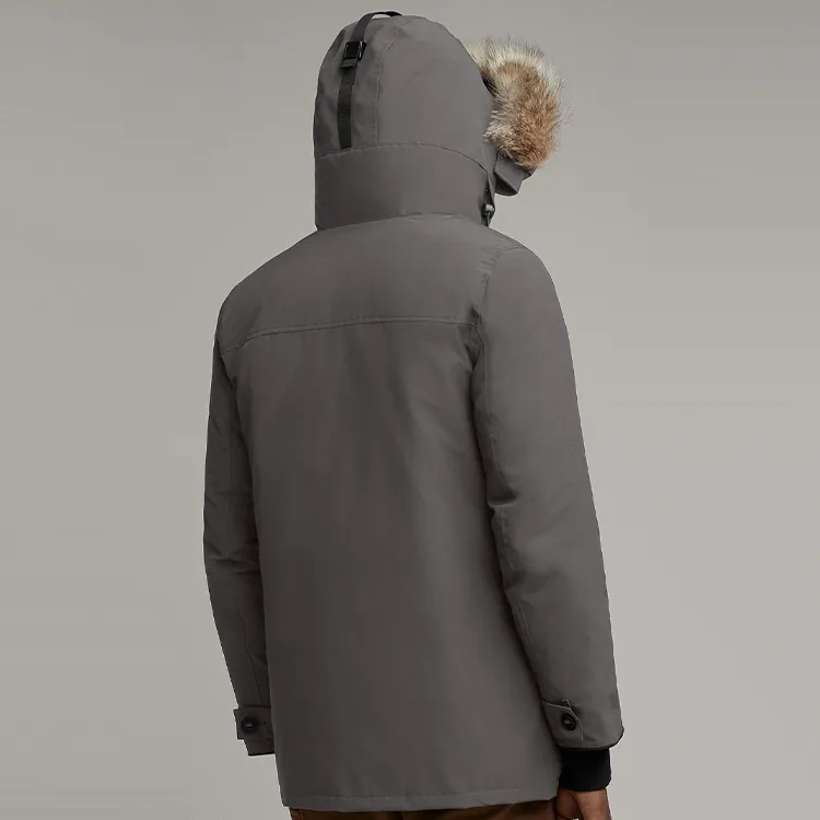 Canada Goose Down Jacket Winter Men's Coast Gray-2