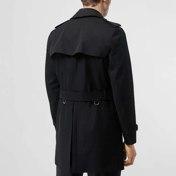 Burberry Trench Coat Men's Black-1