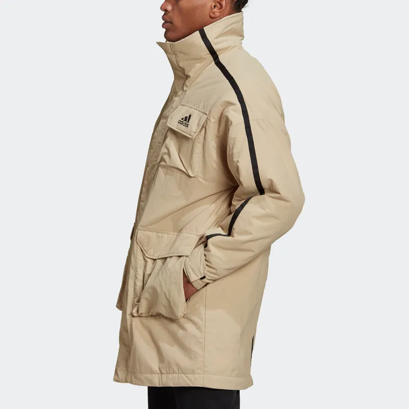 Adidas Puffer Jacket Winter Men's Prairie Brown-3