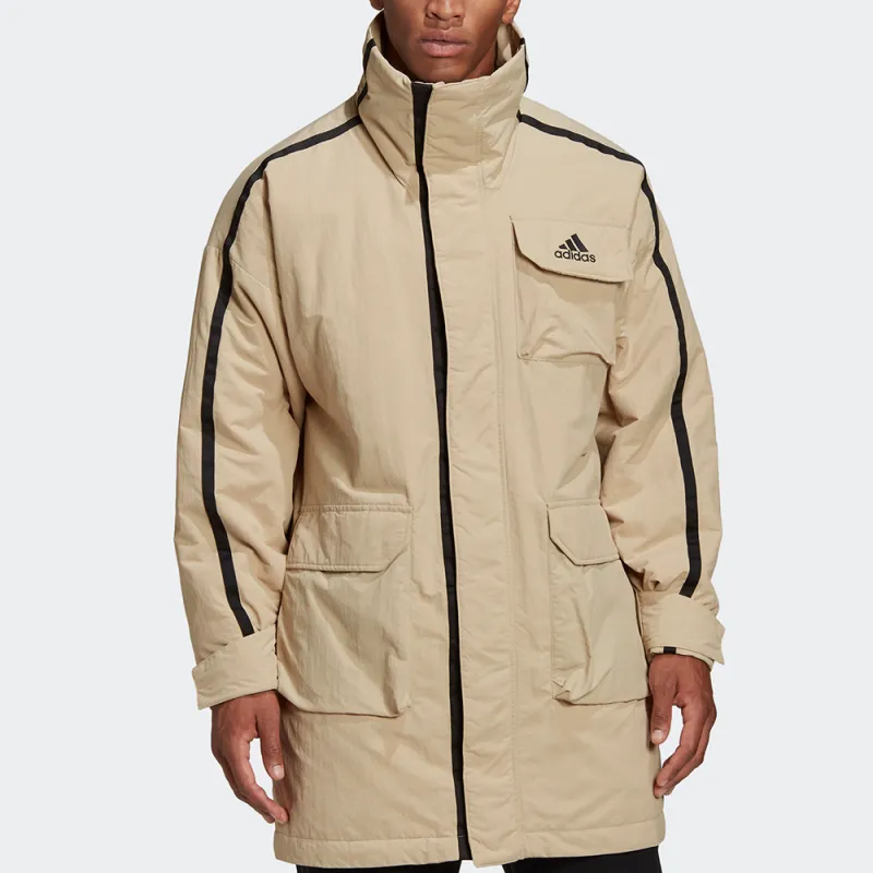 Adidas Puffer Jacket Winter Men's Prairie Brown-2