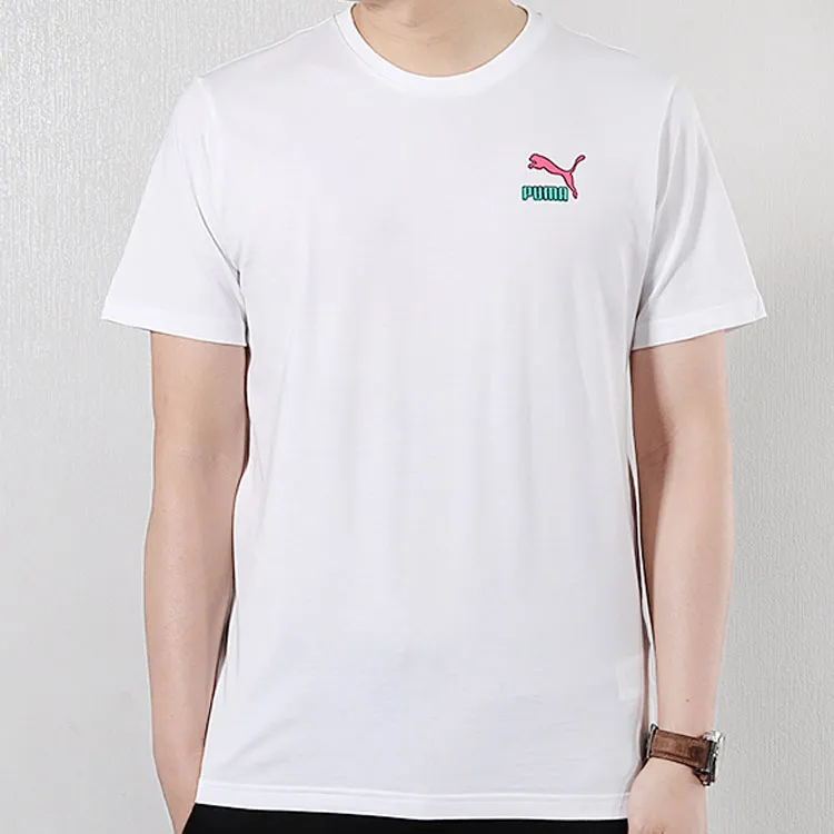PUMA Set in Sleeve T Shirt Men's White-2