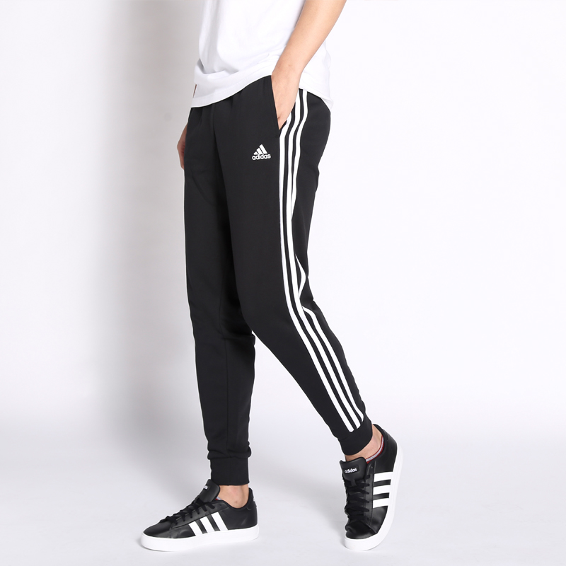 Adidas Knitted Sweatpants Men Black XL - POIZON