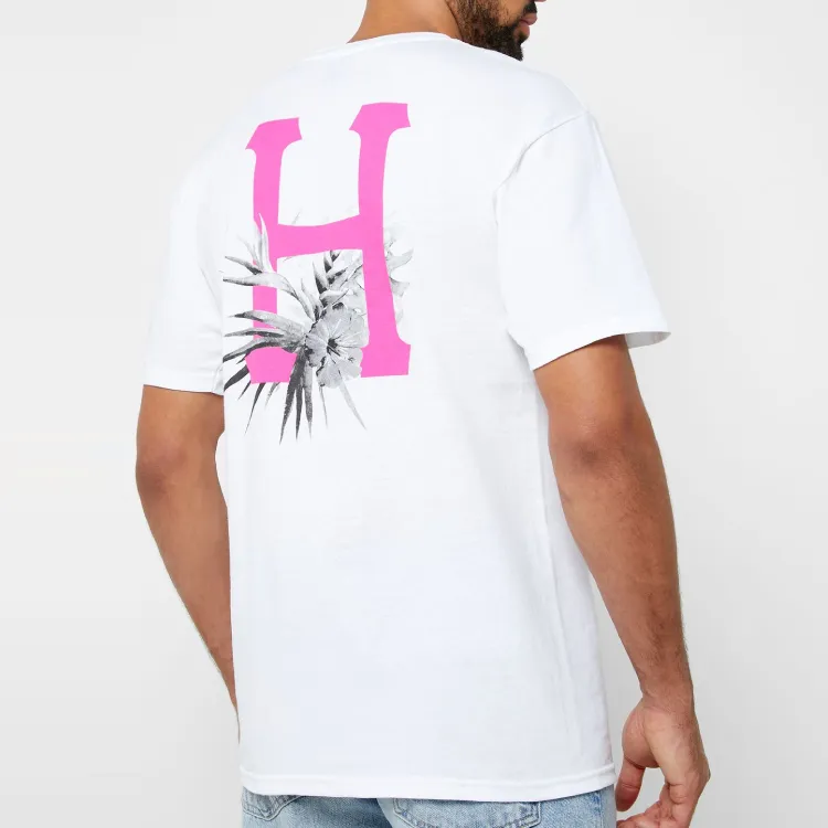 HUF T-Shirts Unisex White-3