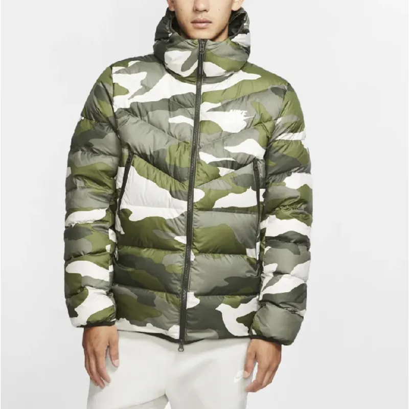 Nike Down Jackets Men Camouflage-2