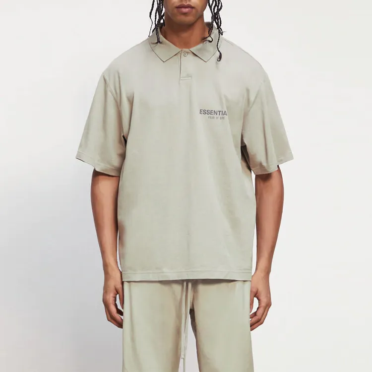 Fear Of God Essentials Short Sleeve Boxy Polo-1