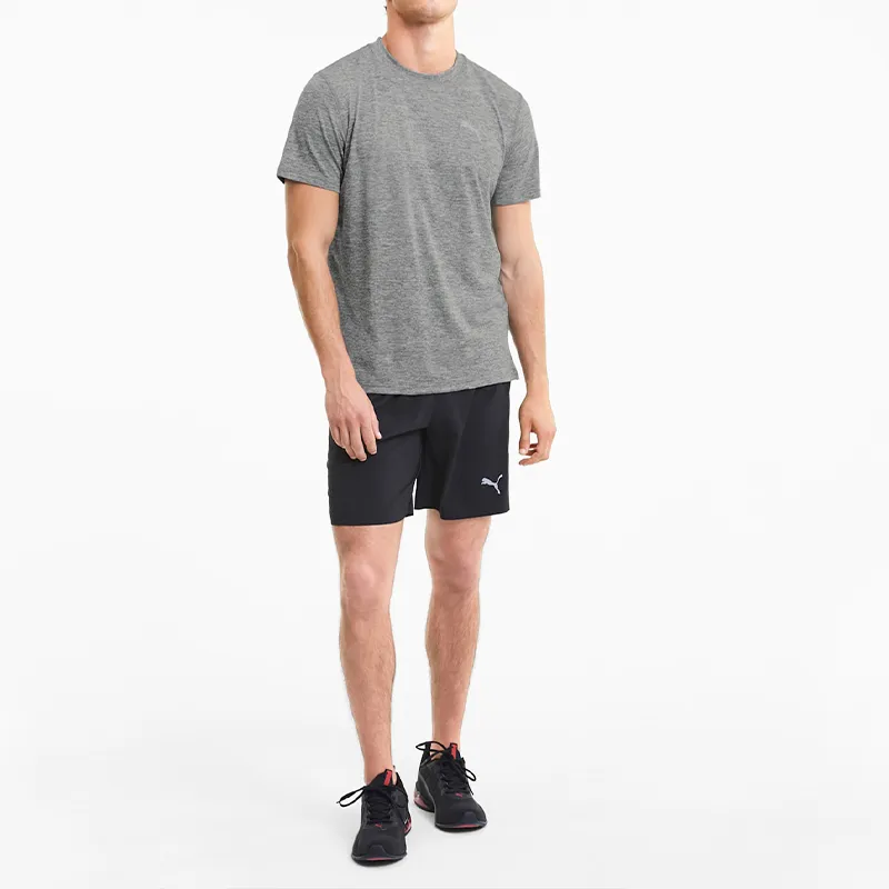 PUMA Favourite Heather T-Shirts Men Gray-4