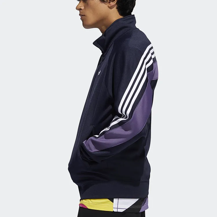 Adidas Originals Jackets Men Navy Blue-5
