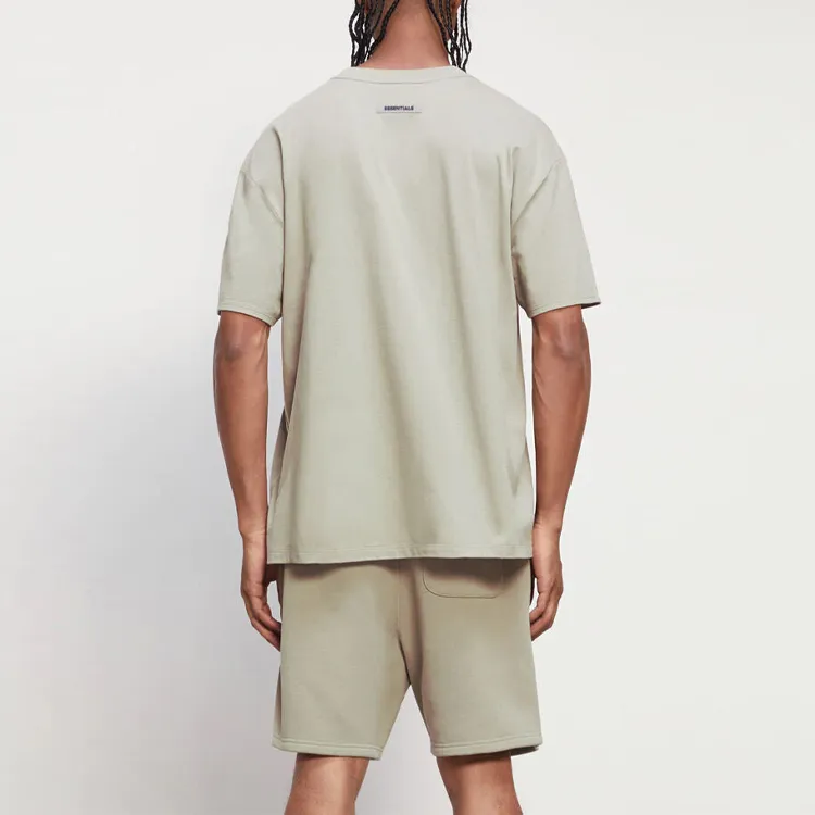 Fear Of God Essentials 3D Silicon Applique Boxy T Shirt-1