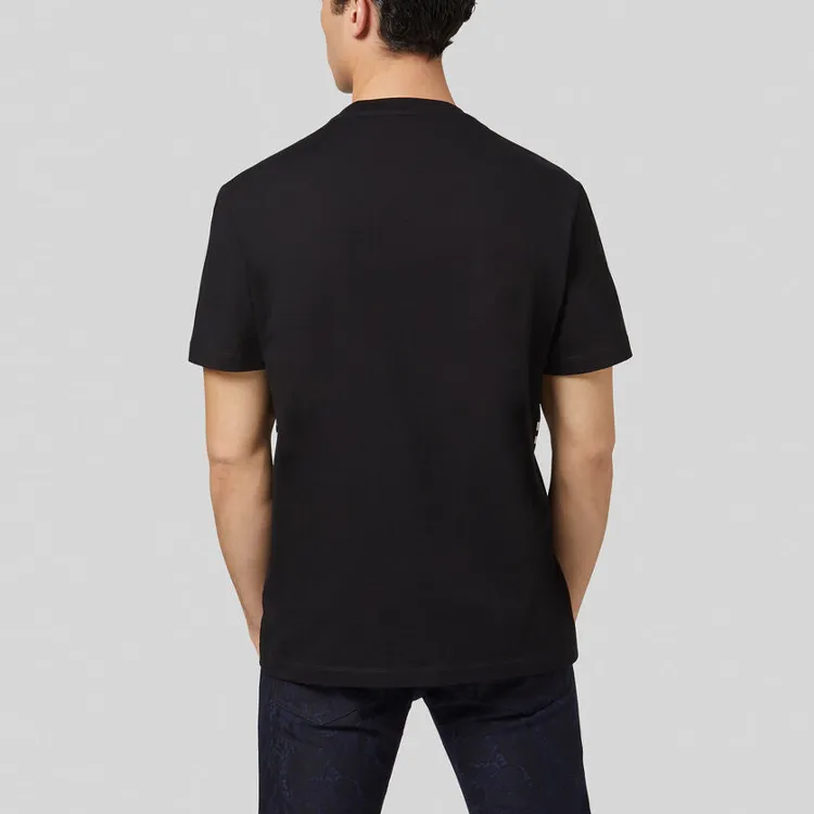 VERSACE T Shirts Men Black-2