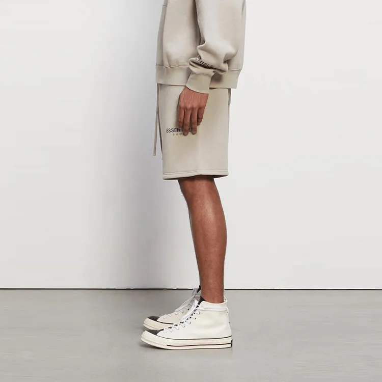 Fear Of God Essentials FW20 Casual Shorts Unisex Light Umber-4