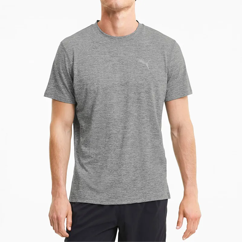 PUMA Favourite Heather T-Shirts Men Gray-2