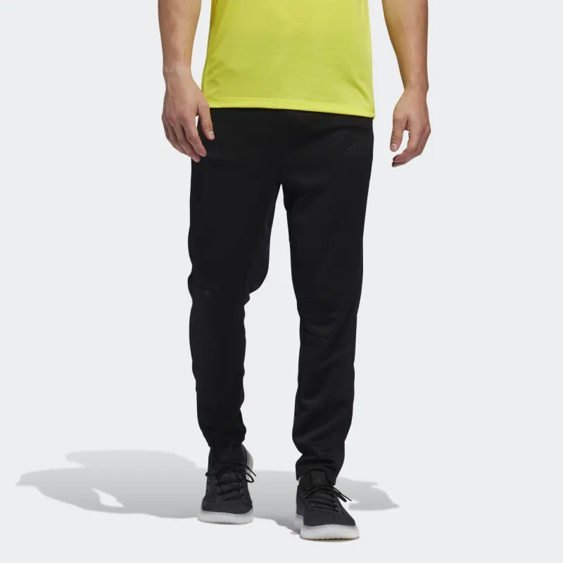 Adidas Knitted Sweatpants Men Black-3