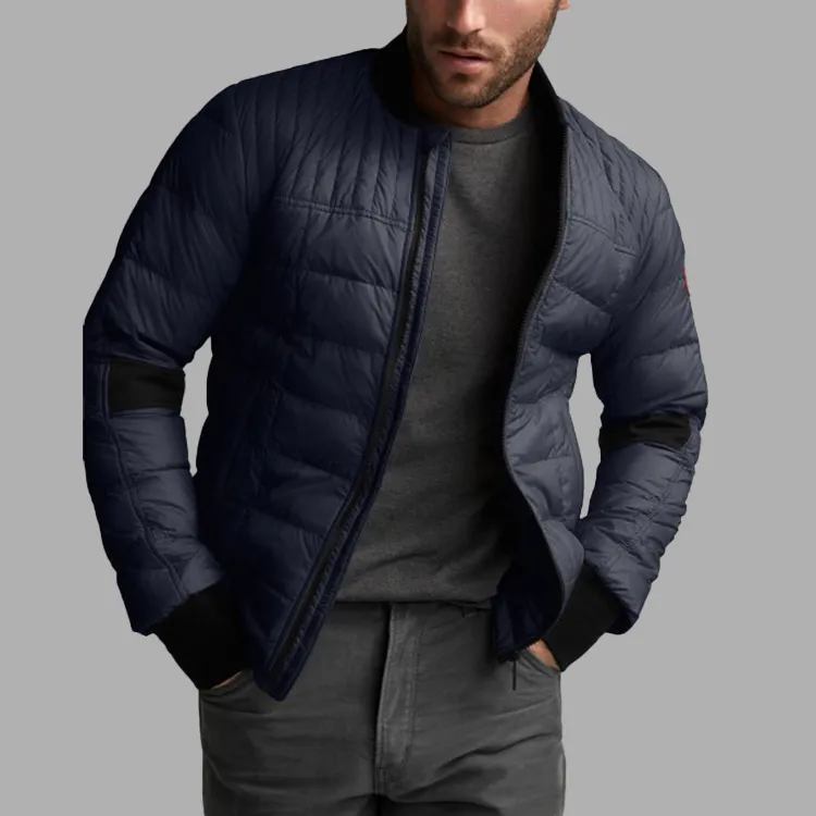 Canada Goose Dunham Series Down Jackets Men Dark Blue-2