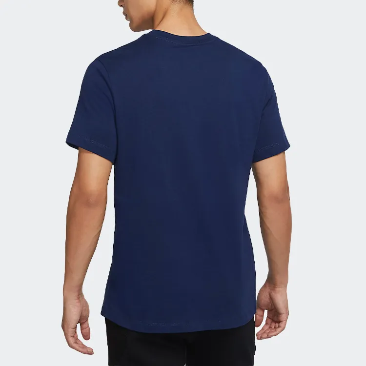 Nike T Shirts Men Space Blue-4