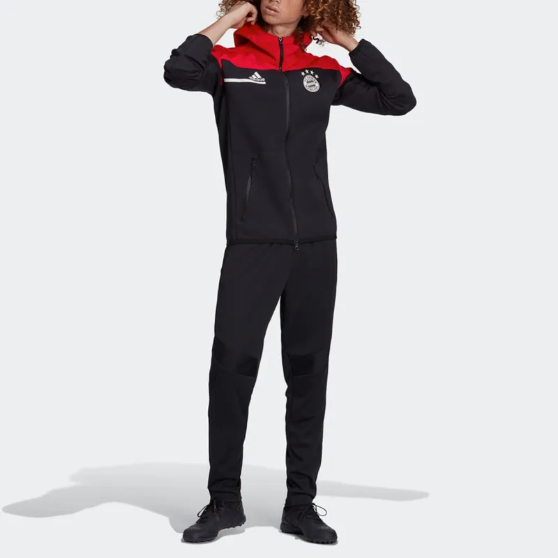 Adidas Jackets Men Black Red-4