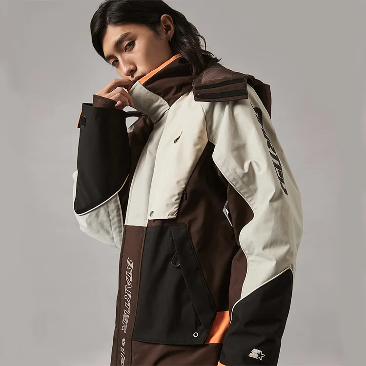 STARTER Down Jackets Unisex Tan-3