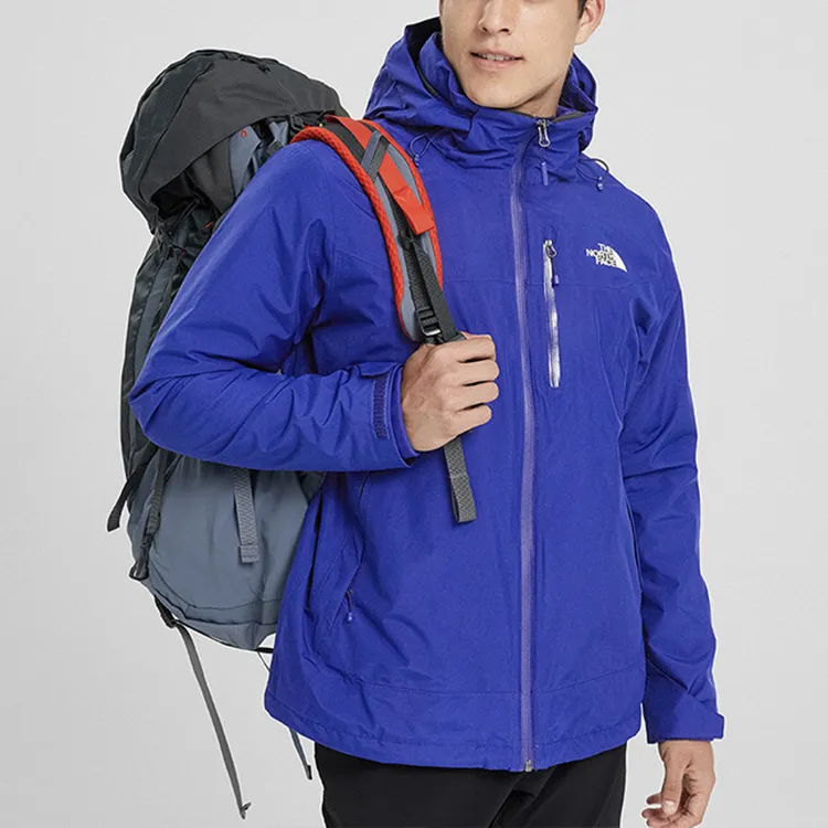 THE NORTH FACE Windbreaker Jackets Men Blue-3