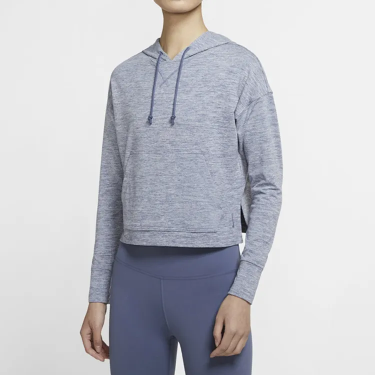 Nike Sweatshirt Women's Gray Blue-2