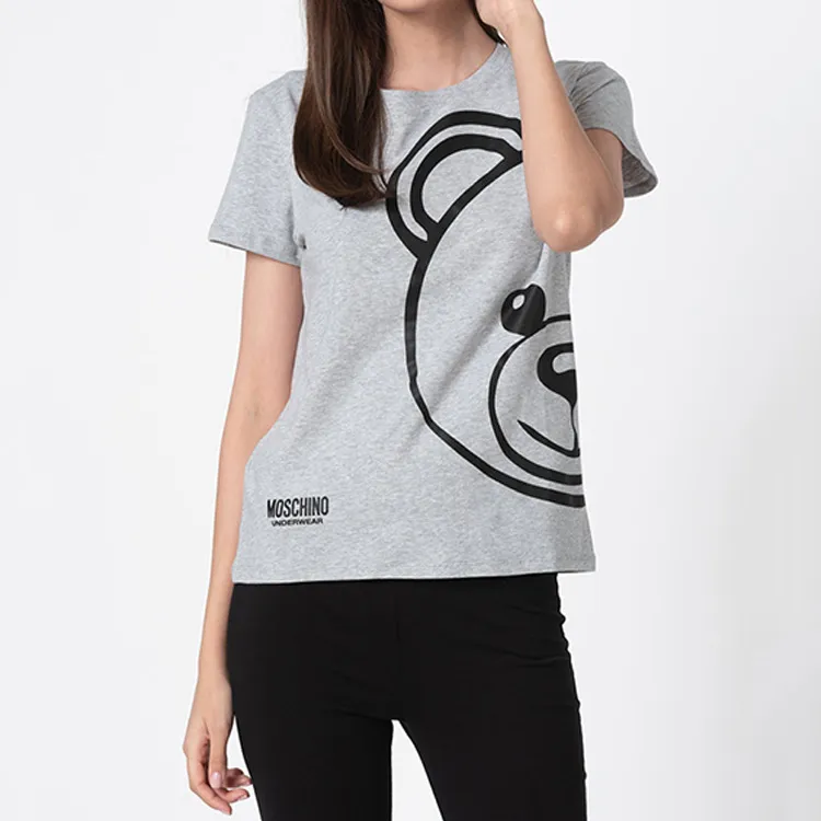 MOSCHINO T Shirts Women's Gray-3