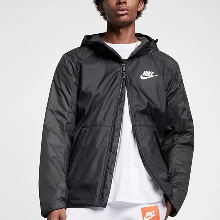 Nike Puffer Jackets Men Black-2