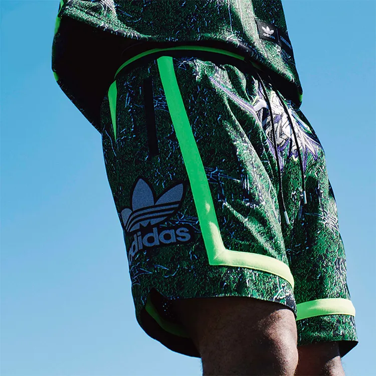 Sankuanz X Adidas Originals Casual Shorts Men Black-4