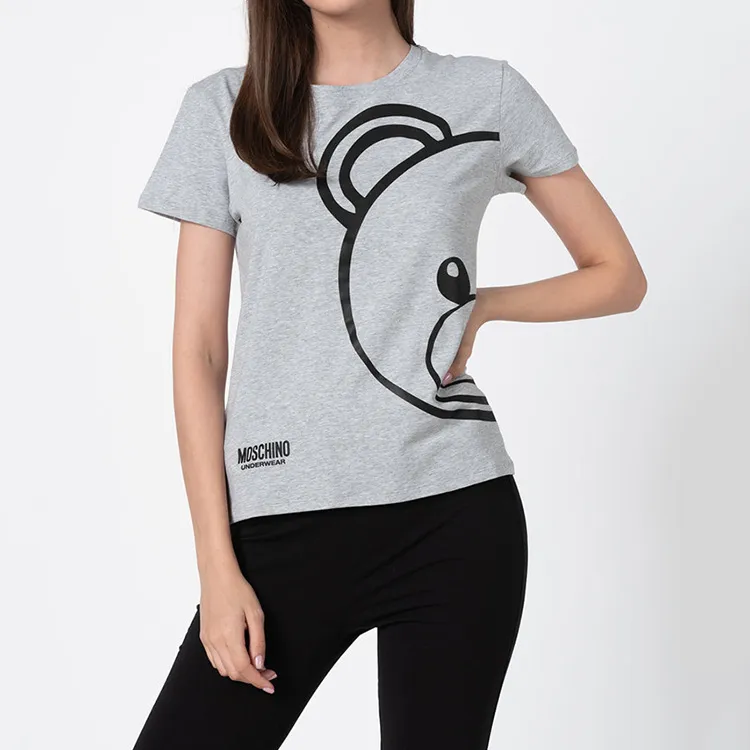 MOSCHINO T Shirts Women's Gray-2