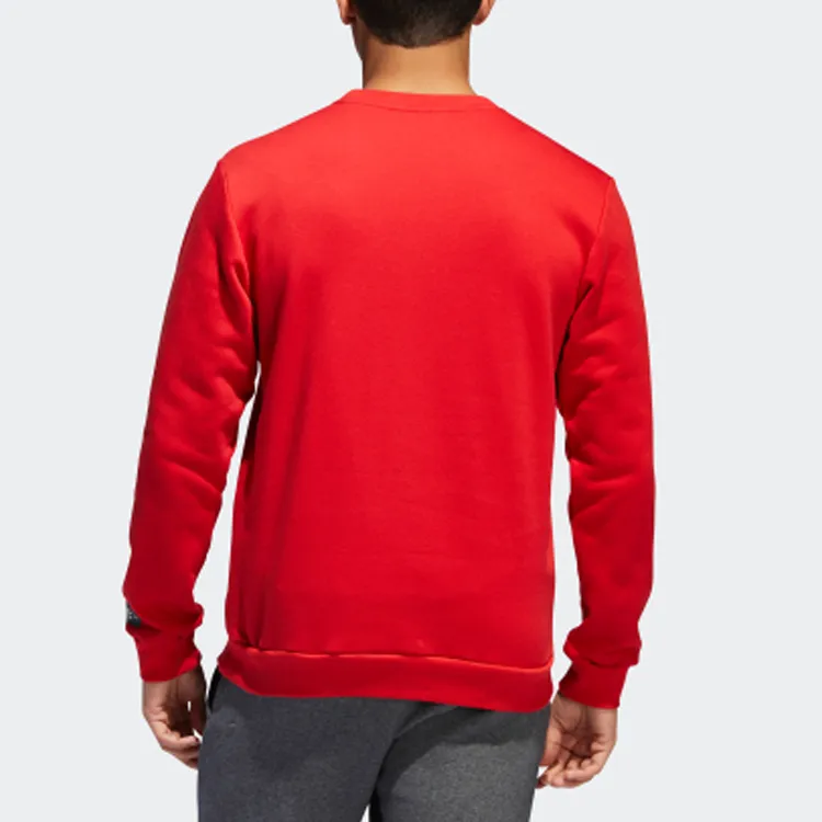 Adidas Sweatshirts Men Light Scarlet-3