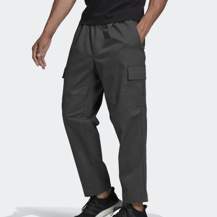 Adidas Knitted Sweatpants Men Deep Earthy Brown-2
